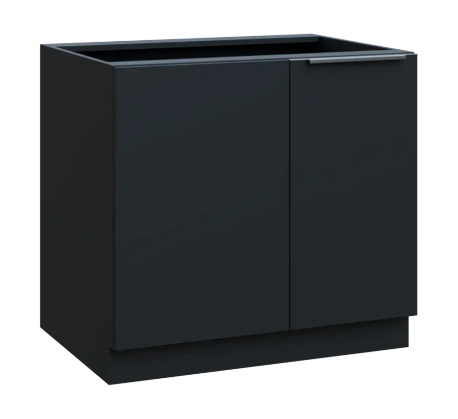 SISR - 9 spodní skříňka, rohová, 1-dveřová, pravá, 870x900x600, antracit